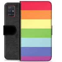 Mtp Products Samsung Galaxy A51 Premium Flip Cover med Pung - Pride