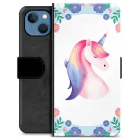 Mtp Products iPhone 13 Premium Flip Cover med Pung - Enhjørning