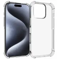 Mtp Products iPhone 16 Pro Stødsikkert TPU Cover - Gennemsigtig