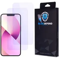BlueDefend iPhone 13 Mini Anti-Blue Light Skærmbeskyttelse Hærdet Glas - 2 stk.