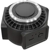 Mtp Products 360-graders ultralydsskræmmer med høj effekt og LED-lys - Sort