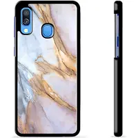 Mtp Products Samsung Galaxy A40 Beskyttende Cover - Elegant Marmor