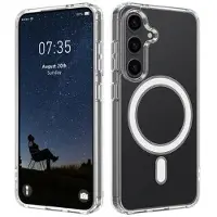 Mtp Products Samsung Galaxy S24 Hybrid Cover - MagSafe Kompatibel - Gennemsigtig