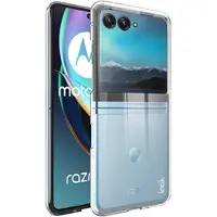 IMAK Crystal Clear II Pro Motorola Razr 40 Ultra Cover - Gennemsigtig