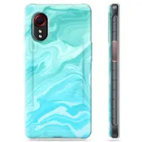 Mtp Products Samsung Galaxy Xcover 5 TPU Cover - Blå Marmor