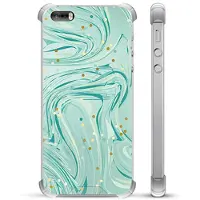 Mtp Products iPhone 5/5S/SE Hybrid Cover - Grøn Mynte