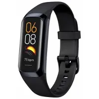 Mtp Products C60 1.1 tommer vandtæt smartur med pulsmåler til måling af blodets iltindhold og kropstemperatur Fitness Tracker Sports Smart Wristband - sort