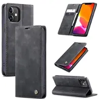 CASEME 013 Series iPhone 12 Mini Pung - Sort
