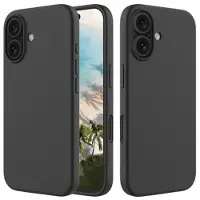 Mtp Products iPhone 16 Liquid Silikone Cover - Sort