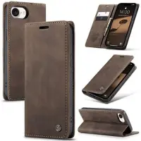 CASEME iPhone 16e/17e 013 Series Pung - Kaffe