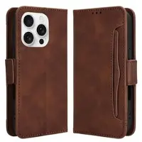 Mtp Products iPhone 16 Pro Max Kortholder Pung Etui - brun