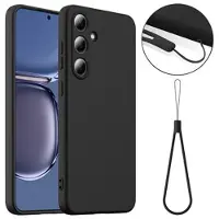 Mtp Products Samsung Galaxy S25 Liquid Silikone Cover - MagSafe Kompatibel - Sort