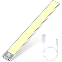 Mtp Products Magnetisk Under-Kabinet LED-Lys med Bevægelsessensor - Varmt Lys (4000K)