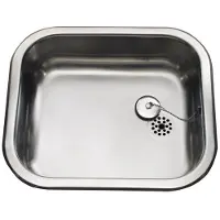 INTRA JUVEL Barents vask 40 X 34 cm med prop, børstet