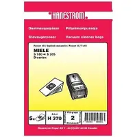 Haneström Støvsugerposer, papir, 5stk.