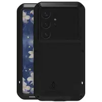 Love Mei Samsung Galaxy S25 Ultra Powerful Hybrid Cover - Sort