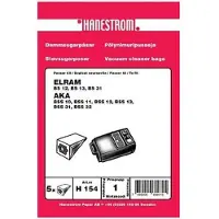 Haneström Støvsugerposer, papir, 5stk.