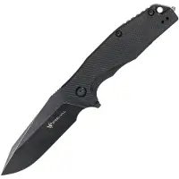 Steel Will Warbot Linerlock Black