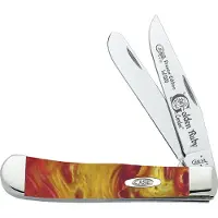 Case Cutlery Golden Ruby Trapper