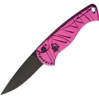 Piranha Knives Auto Fingerling Button Lock