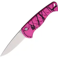 Piranha Knives Auto Fingerling Button Lock