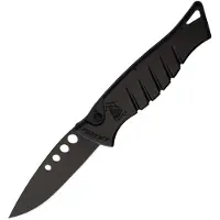 Piranha Knives Auto Amazon Tactical, black
