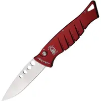 Piranha Knives Auto Amazon, red
