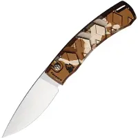 Piranha Knives Auto X Button Lock Camo