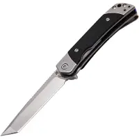 Revo Duo Linerlock Tanto Black