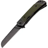 Revo Duo Linerlock Sheepsfoot OD