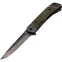 Revo Duo Linerlock Drop Point OD