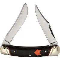 Rough Ryder Black And Orange Micarta Small