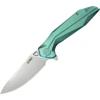 Kubey Nova Framelock Green Titanium