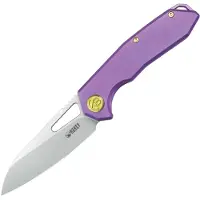 Kubey Vagrant Framelock Purple Ti