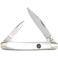 Hen & Rooster Pen Knife MOP