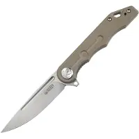 Kubey Mizo Linerlock Tan