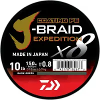 Daiwa J´braid Exp X8 300 M Flettet Fiskesnøre