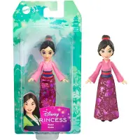 Mattel Disney Princess Små -dukker i skinnende outfits med aftagelig nederdel eller aftagelige bukser, inspireret af film, Minidukke, Hunstik, 3 År, Pige, 95,4 mm, 50 g