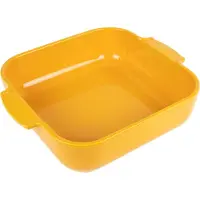 Peugeot Appolia Firkantet ovnfad 28 cm safran gul