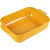 Peugeot Appolia rektangulær skål 25 cm Saffron Yellow
