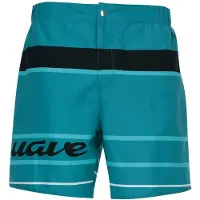 Wavebreaker Badeshorts turkis / lyseblå / sort / hvid