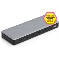 Digitus - Dockingstation - USB-C - 2 x DP, 3 x HDMI - 1GbE - 150 Watt