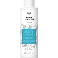 Four Reasons Ingen intet Sensitive Moisture Hair Conditioner - Parfumefri balsam - Hypoallergen ftalatfri Parabenfri Vegansk & uparfumeret balsam - Fugtgivend