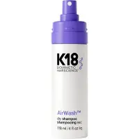 K18 Airwash Dry Shampoo Non-Aerosol Balances Scalp & Controls Excess Oil
