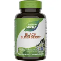 Nature'S Way , Sort Hvidtjørn, 100 Vegan Capsler (575 mg per Capsule)