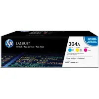 HP 304A Tonerkassette 3-pack C/M/Y