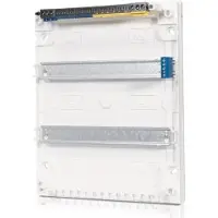 F - TRONIC GMBH VISION24+4 gruppetavle med indstikklemmer, 2 rækker 24+4 moduler hvid