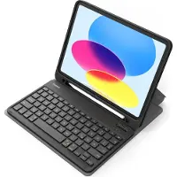 Inateck KB04002 - Tastatur - trådløs - sort tastatur, sort etui