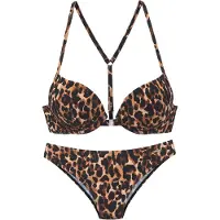 Bruno Banani Bikini beige / brun / sort