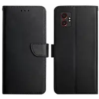 Mtp Products Samsung Galaxy XCover7 Pro Læderpung med Stativ - Sort
